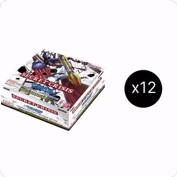 Secret Crisis Booster Box Case, Secret Crisis — Digimon sealed product price
