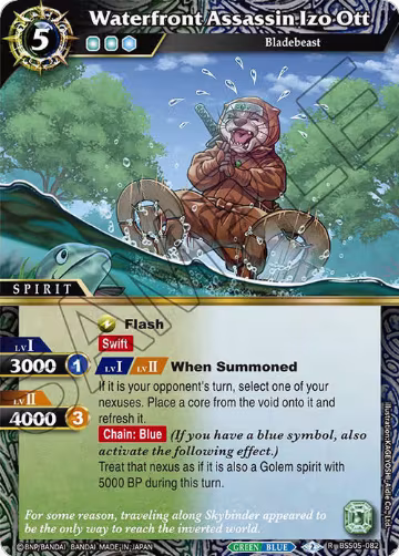 Waterfront Assassin Izo Ott (BSS05-082), Strangers in the Sky — Battle Spirits card price