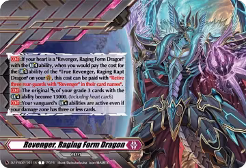 Revenger, Raging Form Dragon (Crest) (DZ-PS02/T01EN), DZ-PS02: Premium Deckset “Revenger” — Vanguard card price