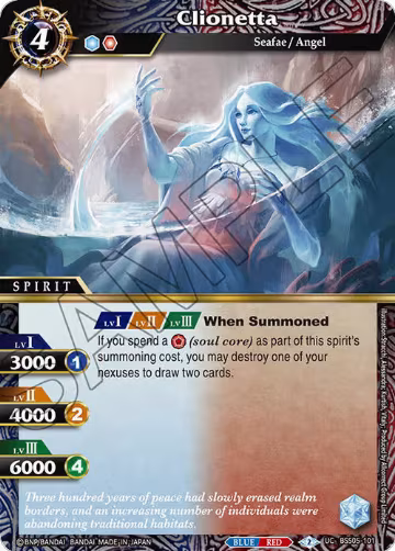 Clionetta (BSS05-101), Strangers in the Sky — Battle Spirits card price