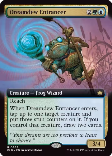 Dreamdew Entrancer (Extended Art) (365), Bloomburrow — Magic card price