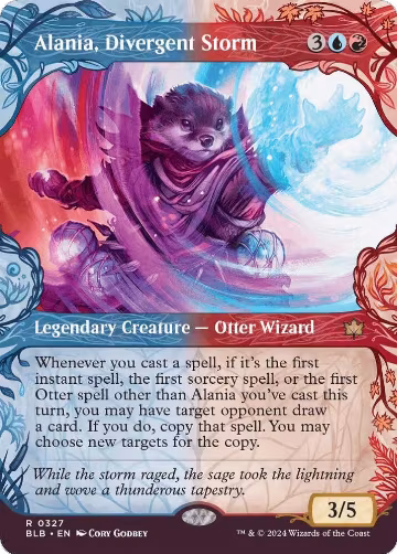 Alania, Divergent Storm (Showcase) (327), Bloomburrow — Magic card price