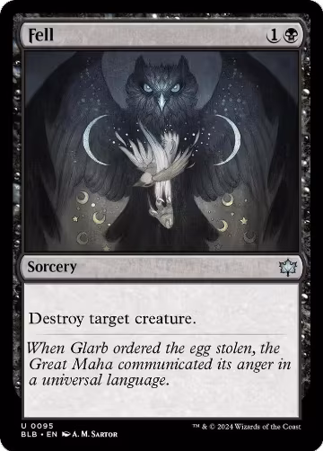 Fell (95), Bloomburrow — Magic card price