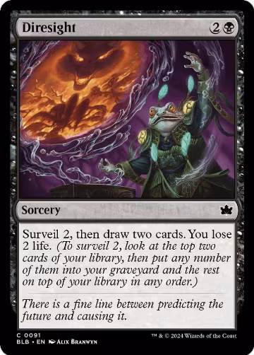 Diresight (91), Bloomburrow — Magic card price
