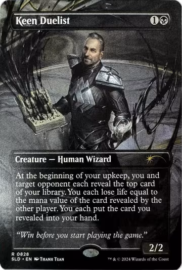 Keen Duelist (828), Secret Lair Drop Series — Magic card price