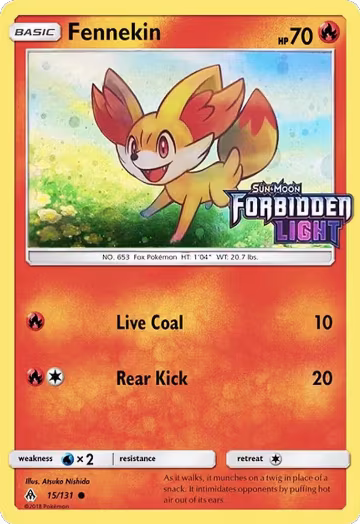 Fennekin - 15/131 (Toys R' Us Promo) (15/131), SM Promos — Pokémon card price