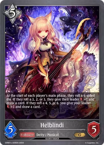 Helblindi (GFB01c-025EN) (GFB01c-025EN), Guide to Glory — Shadowverse card price