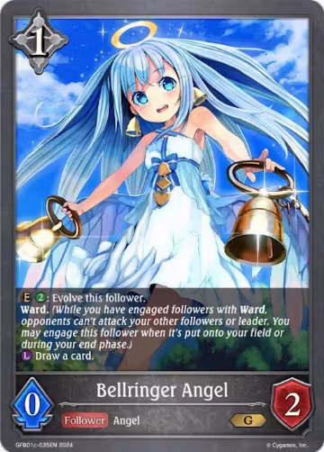 Bellringer Angel (GFB01c-035EN), Guide to Glory — Shadowverse card price