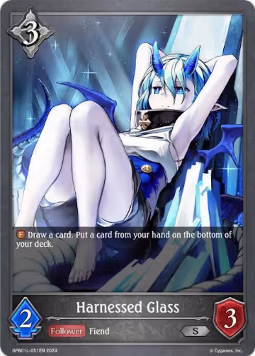 Harnessed Glass (GFB01c-051EN), Guide to Glory — Shadowverse card price