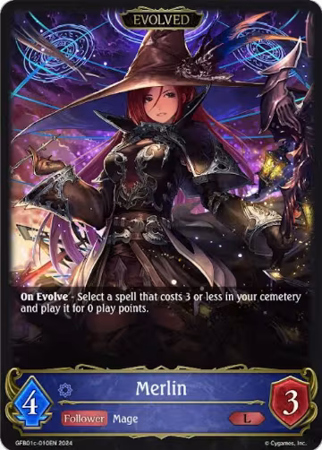 Merlin (Evolved) (GFB01c-010EN) — card price