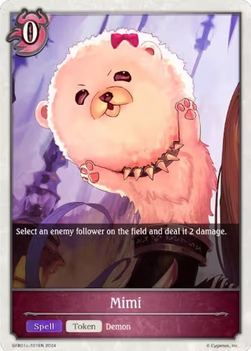 Mimi (GFB01c-T01EN), Guide to Glory — Shadowverse card price