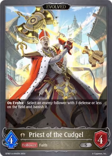 Priest of the Cudgel (Evolved) (GFB01d-044EN), Guide to Glory — Shadowverse card price