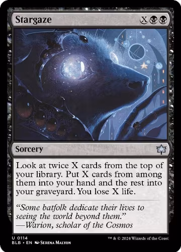 Stargaze (114), Bloomburrow — Magic card price