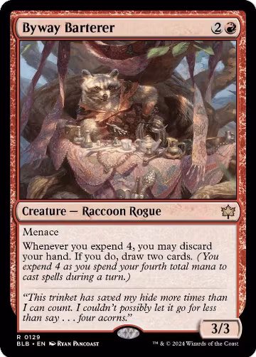 Byway Barterer (129), Bloomburrow — Magic card price
