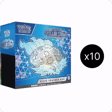 Stellar Crown Elite Trainer Box Case, Stellar Crown — Pokémon sealed product price