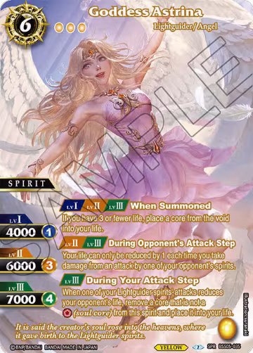 Goddess Astrina (SPR) (BSS05-035), Strangers in the Sky — Battle Spirits card price