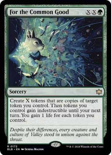 For the Common Good (172), Bloomburrow — Magic card price