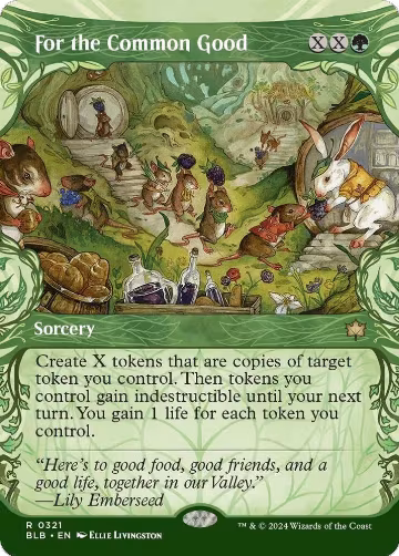 For the Common Good (Showcase) (321), Bloomburrow — Magic card price