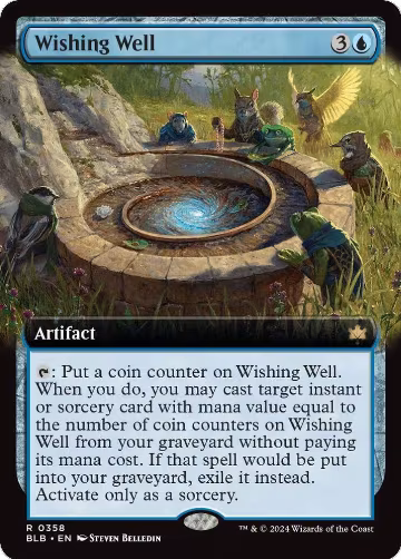 Wishing Well (Extended Art) (358), Bloomburrow — Magic card price