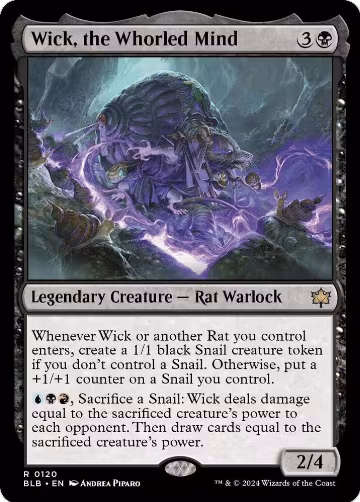 Wick, the Whorled Mind (120), Bloomburrow — Magic card price
