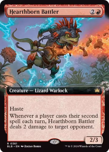 Hearthborn Battler (Extended Art) (361), Bloomburrow — Magic card price