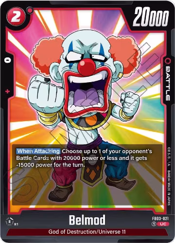 Belmod (FB03-021), Raging Roar — DB Fusion card price