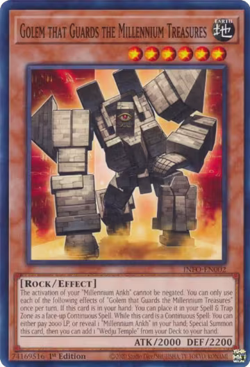 Golem that Guards the Millennium Treasures (INFO-EN002), The Infinite Forbidden — Yu-Gi-Oh! card price