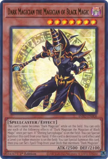 Dark Magician the Magician of Black Magic (INFO-EN006), The Infinite Forbidden — Yu-Gi-Oh! card price