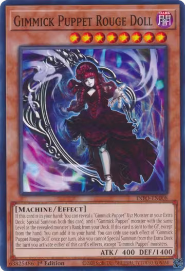 Gimmick Puppet Rouge Doll (INFO-EN008), The Infinite Forbidden — Yu-Gi-Oh! card price