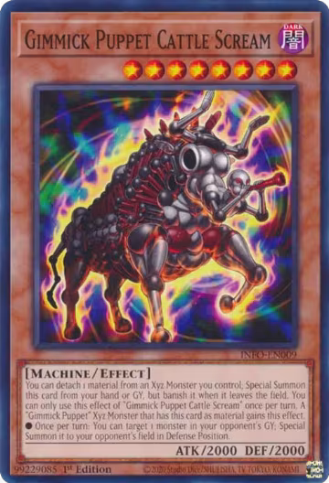 Gimmick Puppet Cattle Scream (INFO-EN009), The Infinite Forbidden — Yu-Gi-Oh! card price