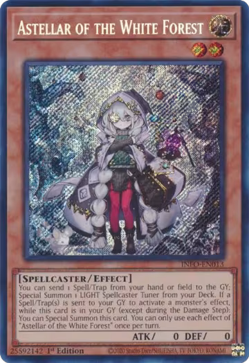 Astellar of the White Forest (INFO-EN013), The Infinite Forbidden — Yu-Gi-Oh! card price
