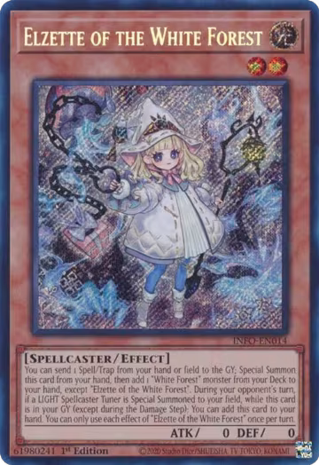 Elzette of the White Forest (INFO-EN014), The Infinite Forbidden — Yu-Gi-Oh! card price