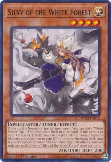 Silvy of the White Forest (INFO-EN015), The Infinite Forbidden — Yu-Gi-Oh! card price