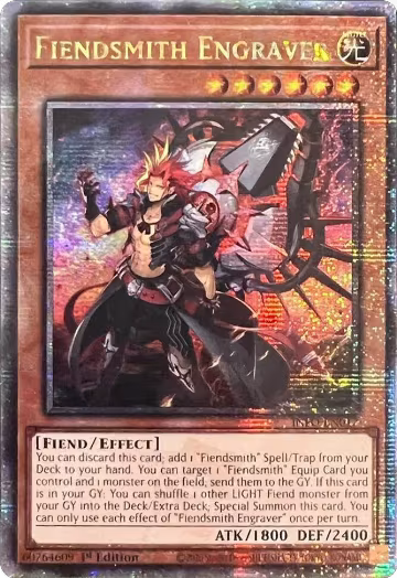 Fiendsmith Engraver (Quarter Century Secret Rare) (INFO-EN017) — card price