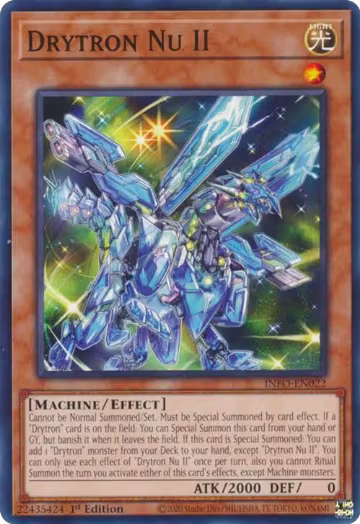 Drytron Nu II (INFO-EN022), The Infinite Forbidden — Yu-Gi-Oh! card price