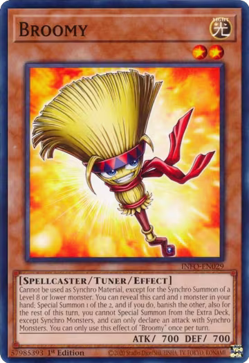Broomy (INFO-EN029), The Infinite Forbidden — Yu-Gi-Oh! card price
