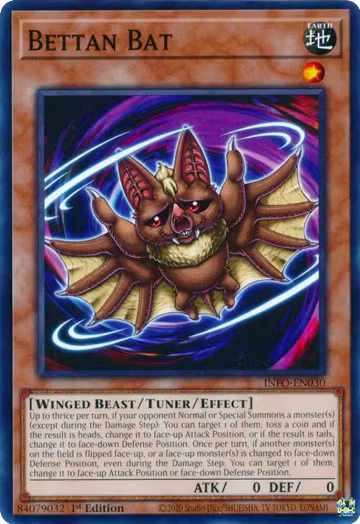 Bettan Bat (INFO-EN030), The Infinite Forbidden — Yu-Gi-Oh! card price