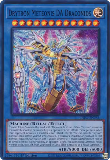 Drytron Meteonis DA Draconids (INFO-EN032), The Infinite Forbidden — Yu-Gi-Oh! card price