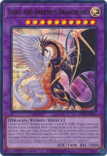 Light and Darkness Dragonlord (INFO-EN034), The Infinite Forbidden — Yu-Gi-Oh! card price