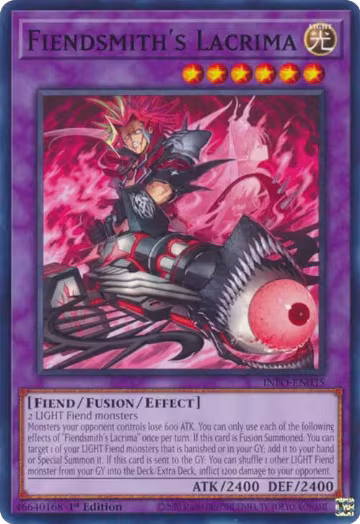 Fiendsmith's Lacrima (INFO-EN035), The Infinite Forbidden — Yu-Gi-Oh! card price