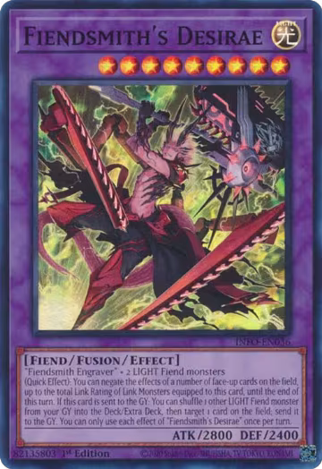 Fiendsmith's Desirae (INFO-EN036), The Infinite Forbidden — Yu-Gi-Oh! card price