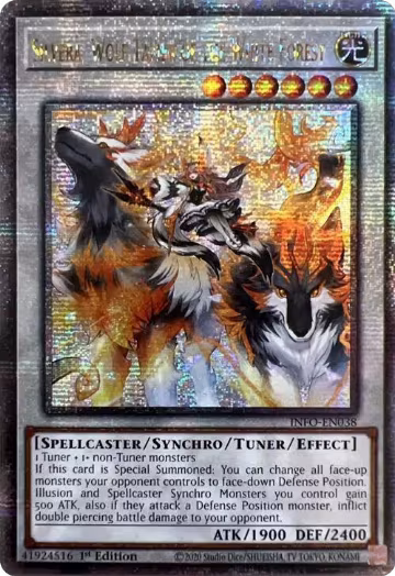 Silvera, Wolf Tamer of the White Forest (Quarter Century Secret Rare) (INFO-EN038), The Infinite Forbidden — Yu-Gi-Oh! card price