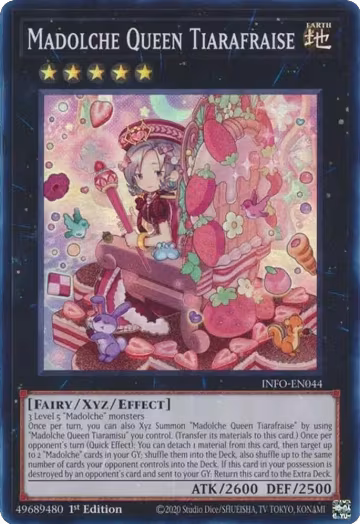 Madolche Queen Tiarafraise (INFO-EN044), The Infinite Forbidden — Yu-Gi-Oh! card price