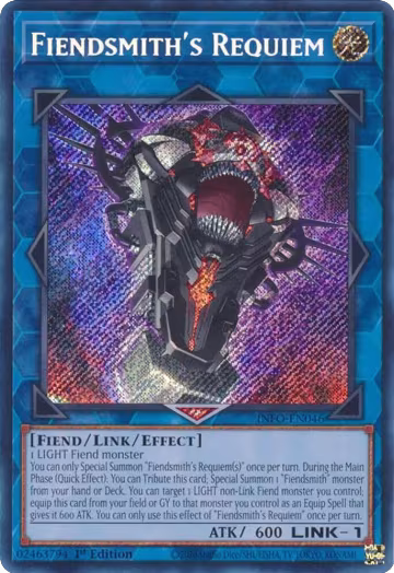 Fiendsmith's Requiem (INFO-EN046), The Infinite Forbidden — Yu-Gi-Oh! card price