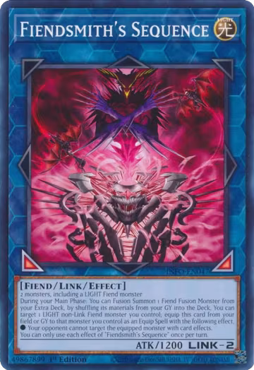 Fiendsmith's Sequence (INFO-EN047), The Infinite Forbidden — Yu-Gi-Oh! card price
