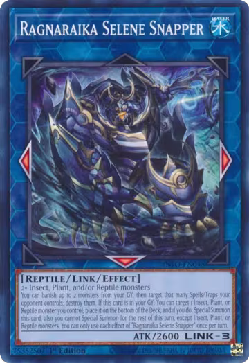 Ragnaraika Selene Snapper (INFO-EN048), The Infinite Forbidden — Yu-Gi-Oh! card price