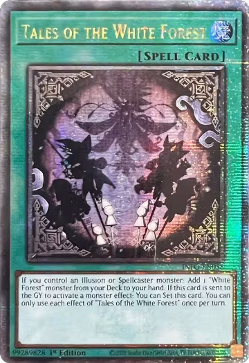 Tales of the White Forest (Quarter Century Secret Rare) (INFO-EN058), The Infinite Forbidden — Yu-Gi-Oh! card price