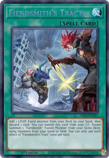 Fiendsmith's Tract (INFO-EN061), The Infinite Forbidden — Yu-Gi-Oh! card price