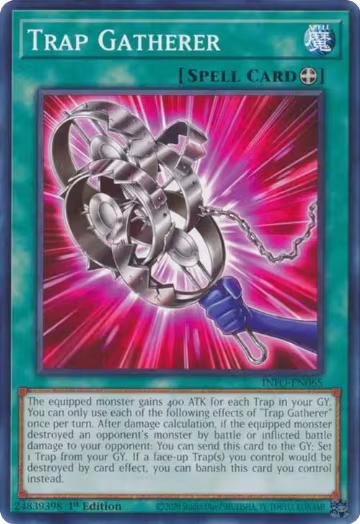 Trap Gatherer (INFO-EN065), The Infinite Forbidden — Yu-Gi-Oh! card price