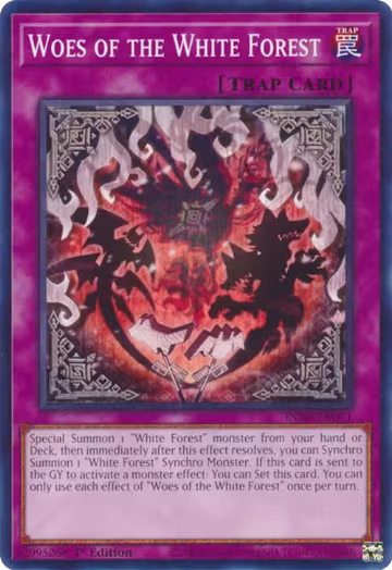 Woes of the White Forest (INFO-EN071), The Infinite Forbidden — Yu-Gi-Oh! card price
